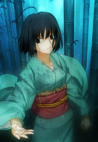 ryougi shiki (kara no kyoukai) drawn by takeuchi_takashi