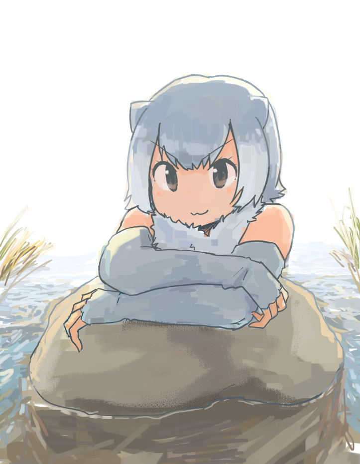 small-clawed otter (kemono friends) drawn by rumenia_(ao2is)