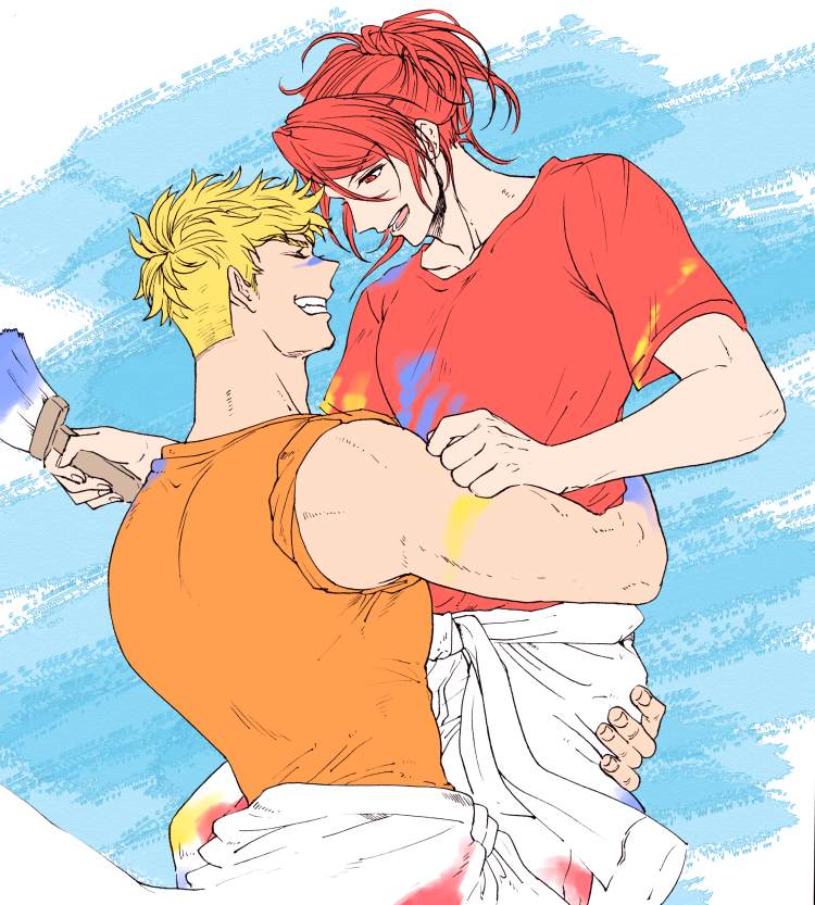 vane and percival (granblue fantasy) drawn by muto_(sskm666)