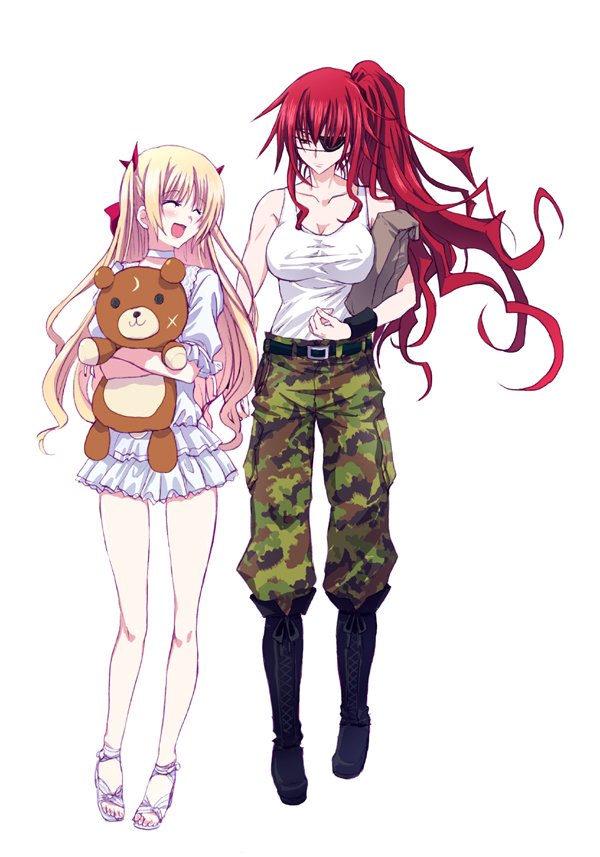 christiane friedrich and margit eberbach (maji de watashi ni koi shinasai!) drawn by sumeragi_hamao