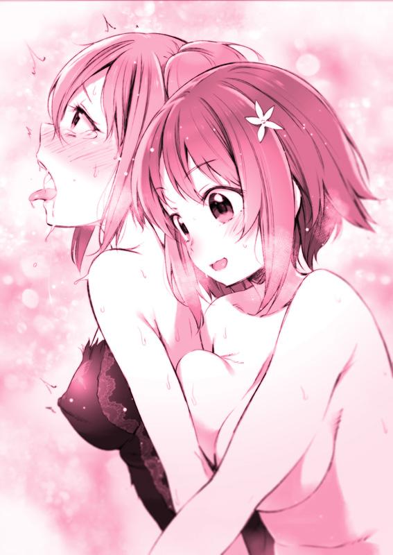 kanzaki ranko and mimura kanako (idolmaster and 1 more) drawn by u_(the_unko)