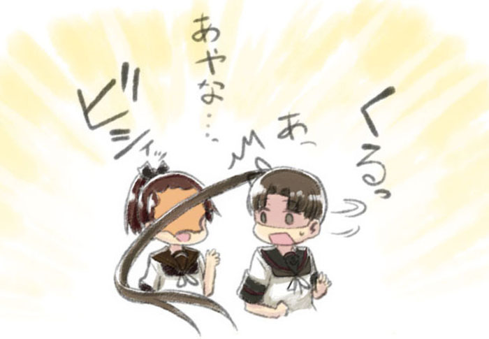 shikinami, ayanami, and ayanami kai ni (kantai collection) drawn by engiyoshi