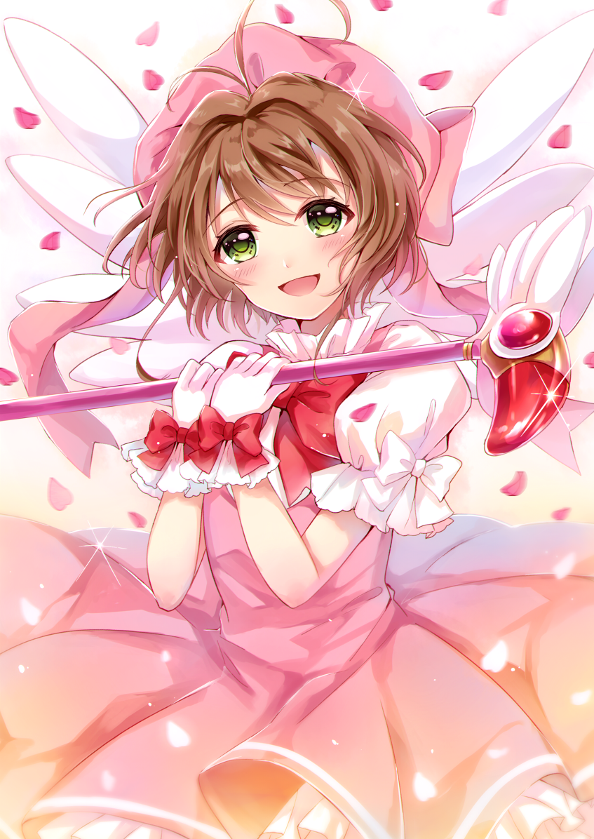 kinomoto sakura (cardcaptor sakura) drawn by sakura_hiyori