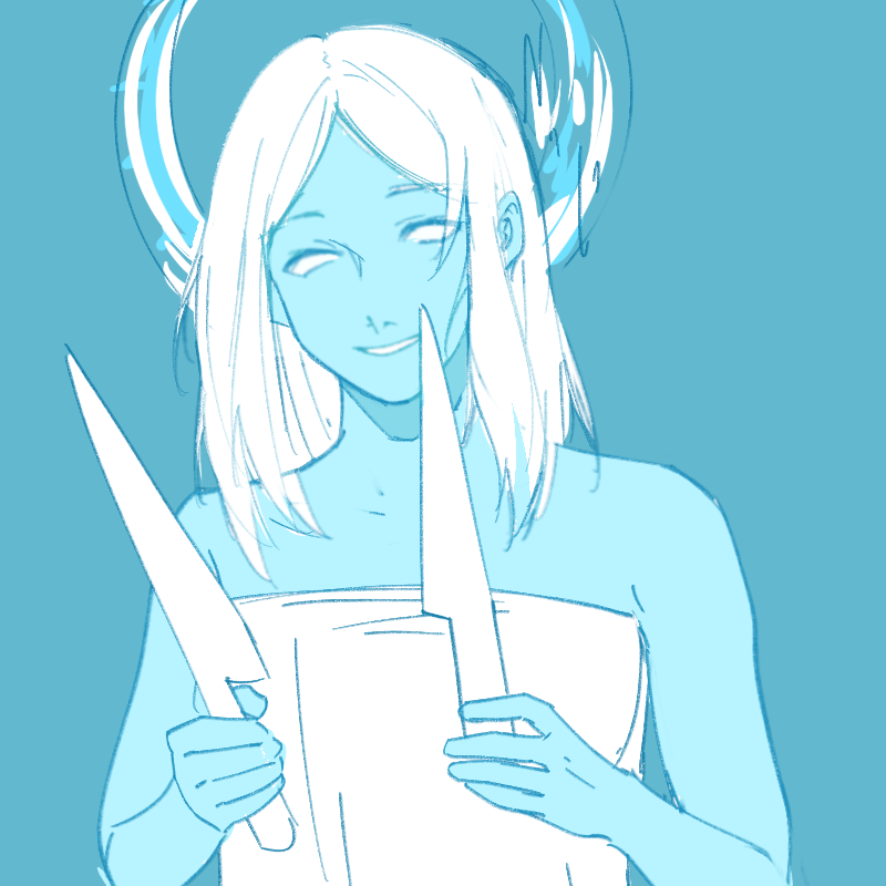 maid-in-the-mirror (cultist simulator) drawn by thittholang