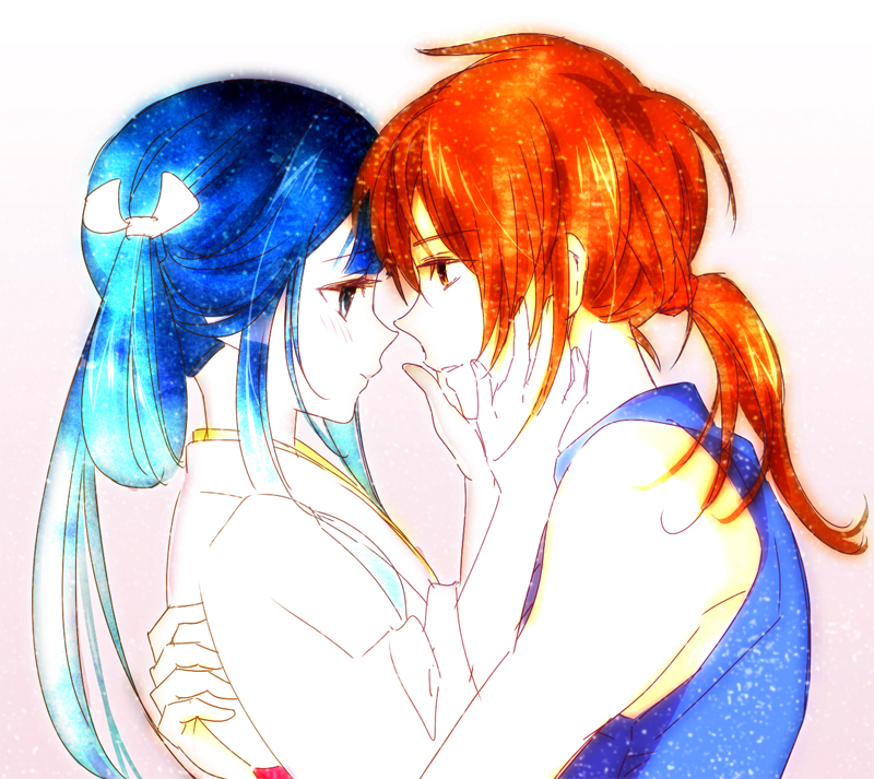 sonoe and ataka (usubeni tennyo) drawn by takayama_mizuki