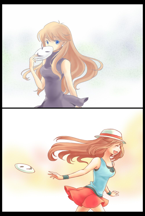 green (pokemon and 1 more) drawn by emeko_(fuwarinco)