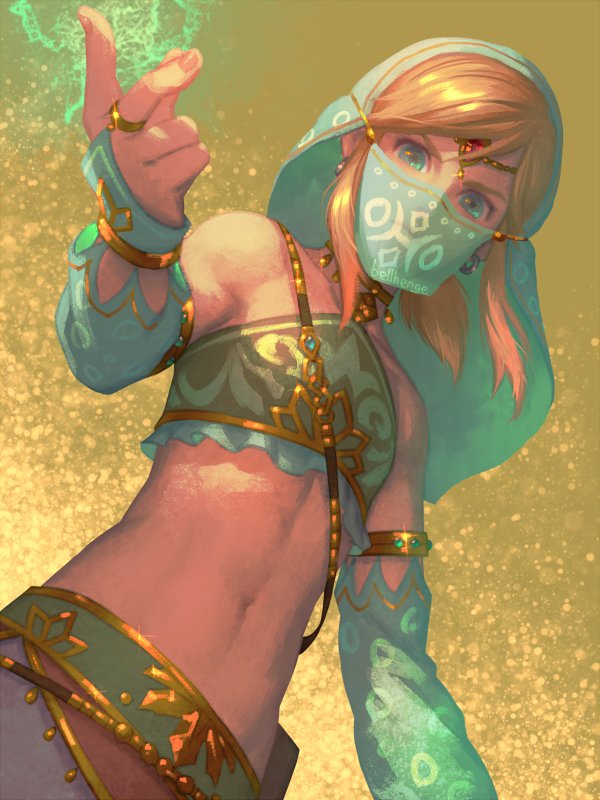 link (the legend of zelda and 1 more) drawn by bellhenge