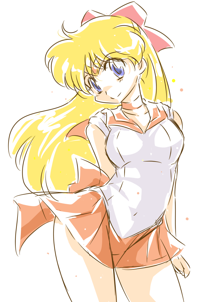 aino minako and sailor venus (bishoujo senshi sailor moon) drawn by okuri_ookami