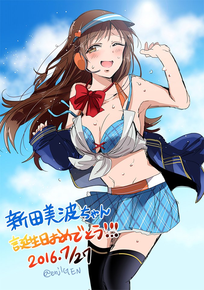 nitta minami (idolmaster and 1 more) drawn by gen_(enji)