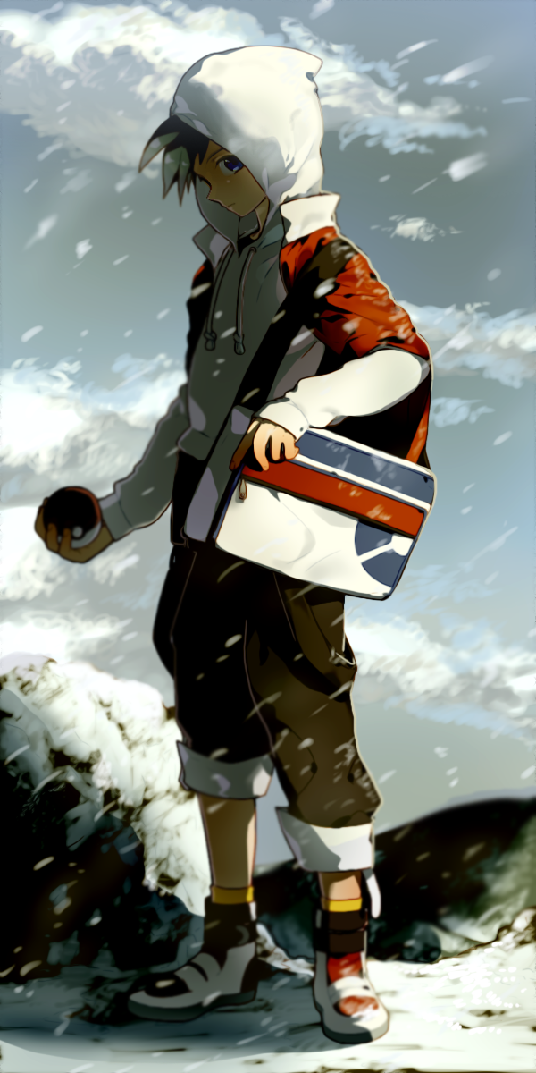 ethan (pokemon and 1 more) drawn by emje_(uncover)
