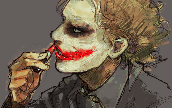 joker (dc comics and 2 more) drawn by wai_(chaos)