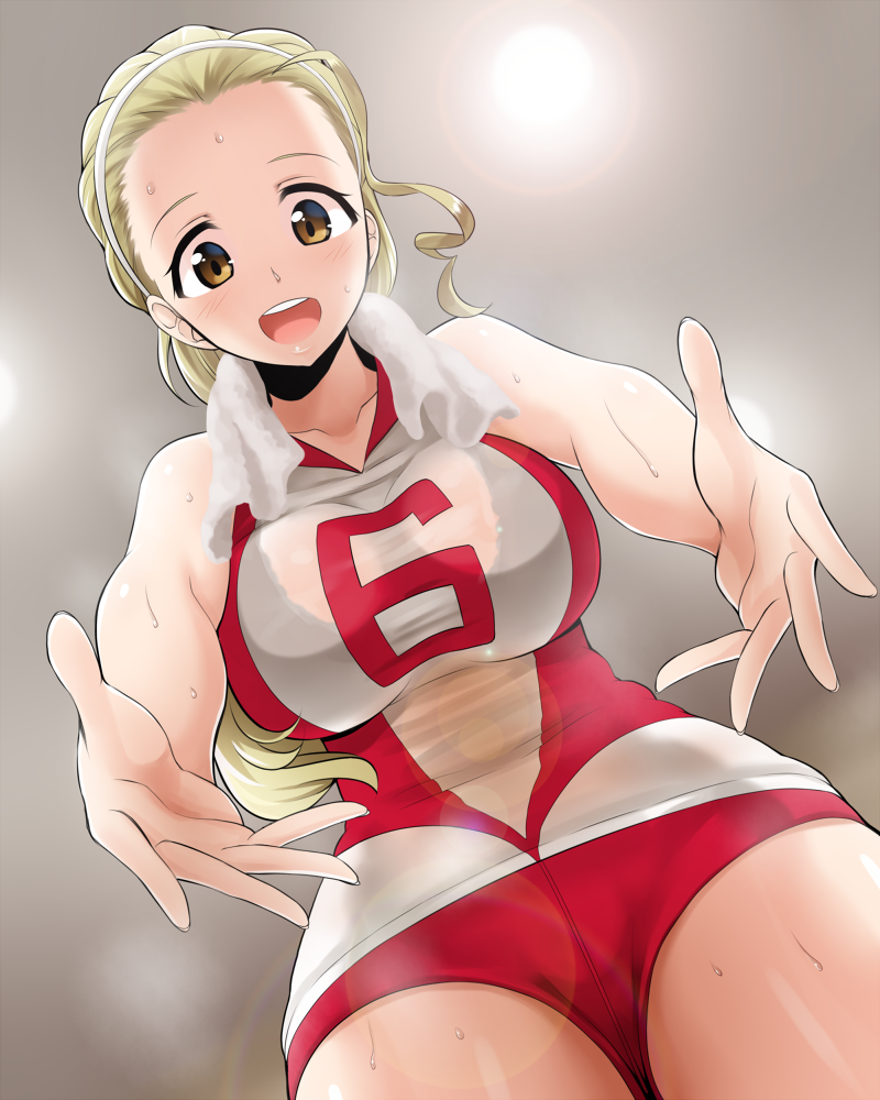 sasaki akebi (girls und panzer) drawn by mattari_yufi