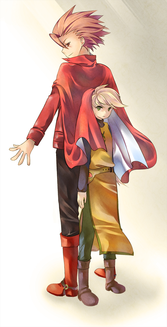 lance and yellow (pokemon and 1 more) drawn by tachiuo_(arines)