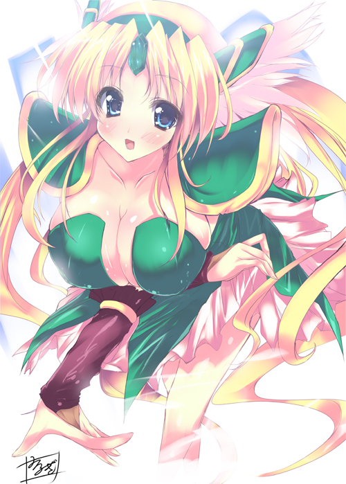 riesz (seiken densetsu and 1 more) drawn by noto_kurumi
