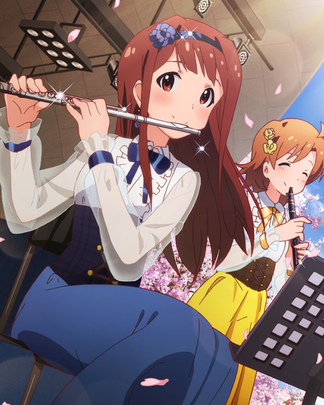 tanaka kotoha and yabuki kana (idolmaster and 1 more)