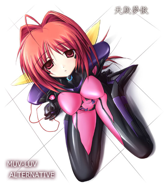 kagami sumika (muv-luv and 1 more) drawn by norizou_type-r