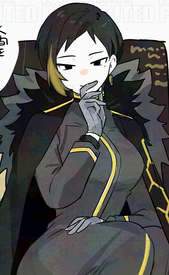 binah (project moon and 1 more) drawn by medu_(rubish)