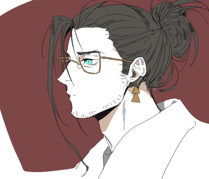 josuiji shinri (holostars and 1 more) drawn by screetuber