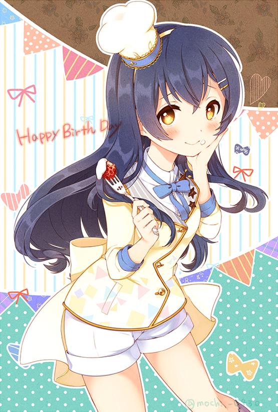 sonoda umi (love live! and 2 more) drawn by sakuramochi_n