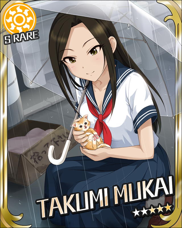 mukai takumi and bucchi (idolmaster and 1 more)