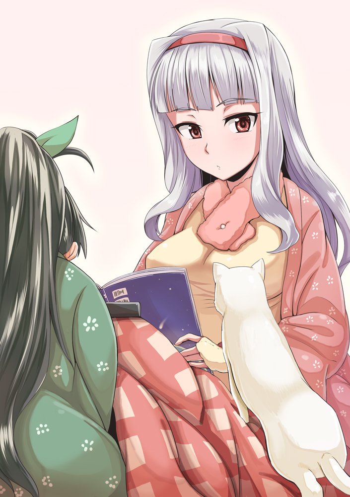shijou takane and ganaha hibiki (idolmaster) drawn by dan_(orange_train)