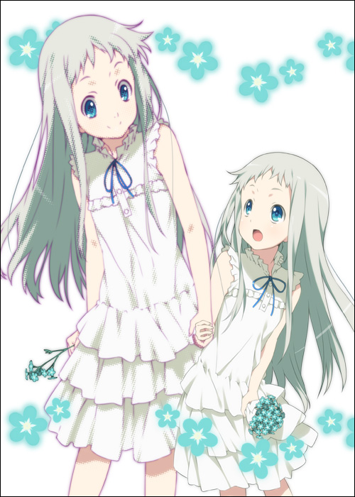 honma meiko (ano hi mita hana no namae wo bokutachi wa mada shiranai.) drawn by mizuki_makoto