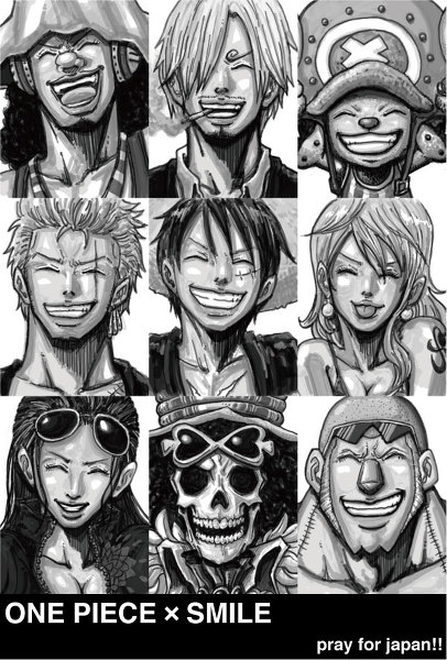 nami, monkey d. luffy, nico robin, roronoa zoro, sanji, and 4 more (one piece) drawn by wu_yong