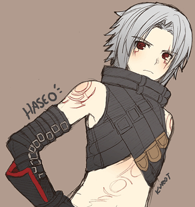 haseo (.hack// and 2 more) drawn by kurot