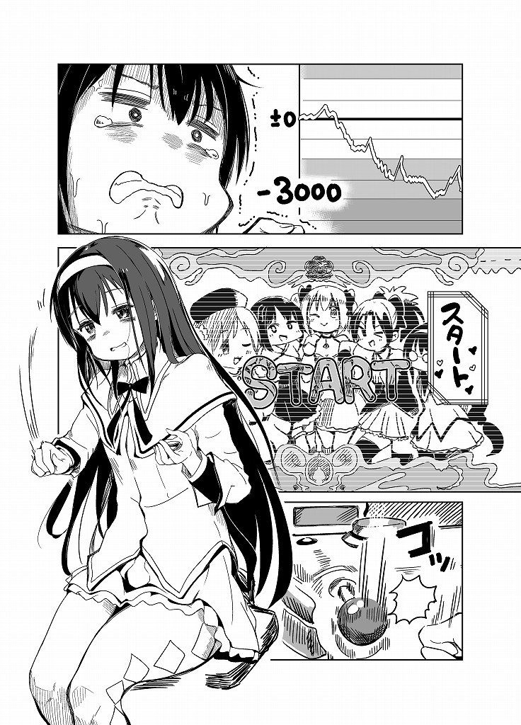 akemi homura, kaname madoka, miki sayaka, sakura kyoko, and tomoe mami (mahou shoujo madoka magica) drawn by thekakugari
