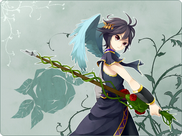 dark pit (kid icarus and 1 more) drawn by o0str0o