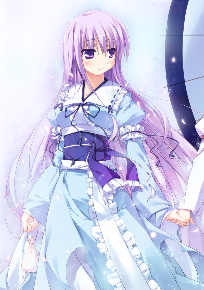 yakumo yukari and saigyouji yuyuko (touhou) drawn by t-ray