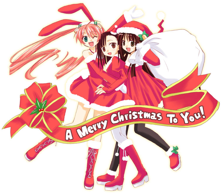kagurazaka asuna, sakurazaki setsuna, and konoe konoka (mahou sensei negima!) drawn by yuuma_(omaeno_meinichi)
