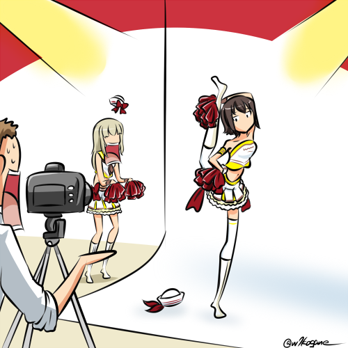 nishizumi maho and itsumi erika (girls und panzer) drawn by kogane_(staygold)