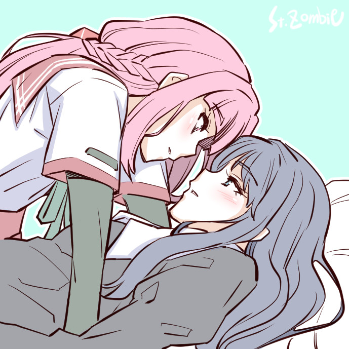 tamaki iroha and nanami yachiyo (mahou shoujo madoka magica and 1 more) drawn by studiozombie