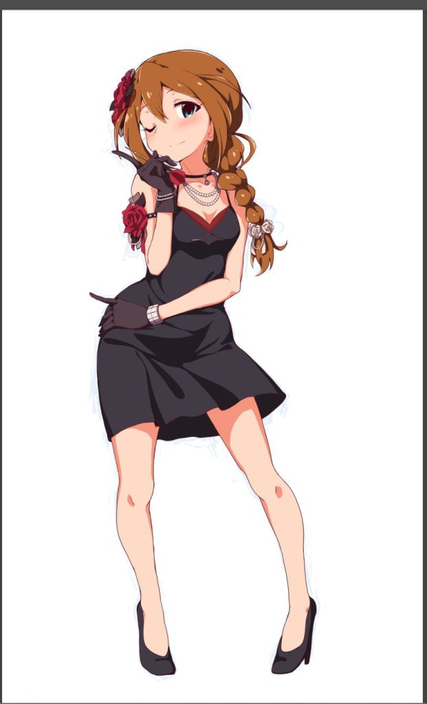 baba konomi (idolmaster and 1 more) drawn by fubuki_(pekesan)
