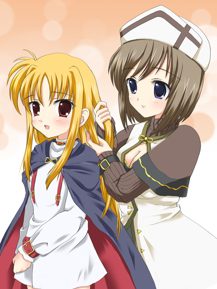 fate testarossa and rynith (lyrical nanoha and 2 more)
