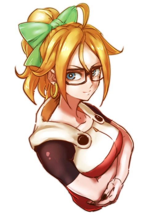 roll and android 21 (dragon ball and 2 more) drawn by kemachiku