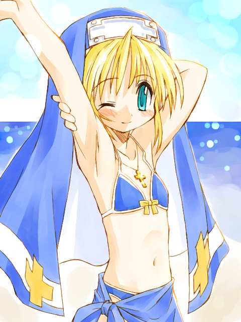 bridget (guilty gear and 1 more) drawn by suka