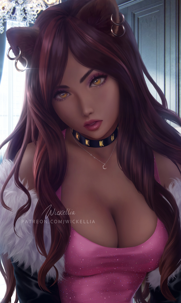 clawdeen wolf (monster high) drawn by wickellia