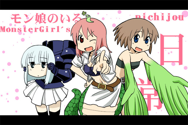 monster musume no iru nichijou and 1 more drawn by okayado