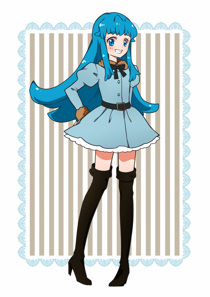 shirayuki hime (precure and 1 more) drawn by kagami_chihiro