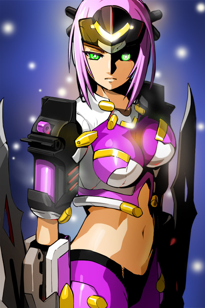 kaldia basirissa (super robot wars and 2 more) drawn by haruyama_kazunori
