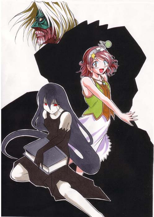 chronica, abyss, and picomari (sound horizon and 3 more) drawn by angeldust