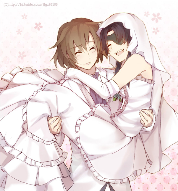uryuu minene and nishijima masumi (mirai nikki) drawn by toruglose