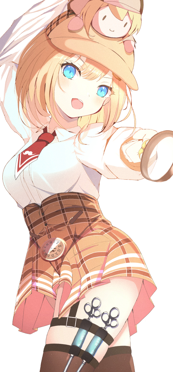 watson amelia (hololive and 1 more) drawn by holly_(ruptonotty)