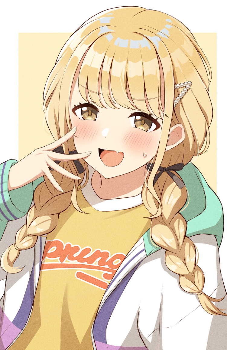 fujita kotone (idolmaster and 1 more) drawn by panna444