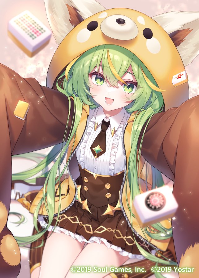 yuzu (mahjong soul and 1 more) drawn by kusumoto_shizuru