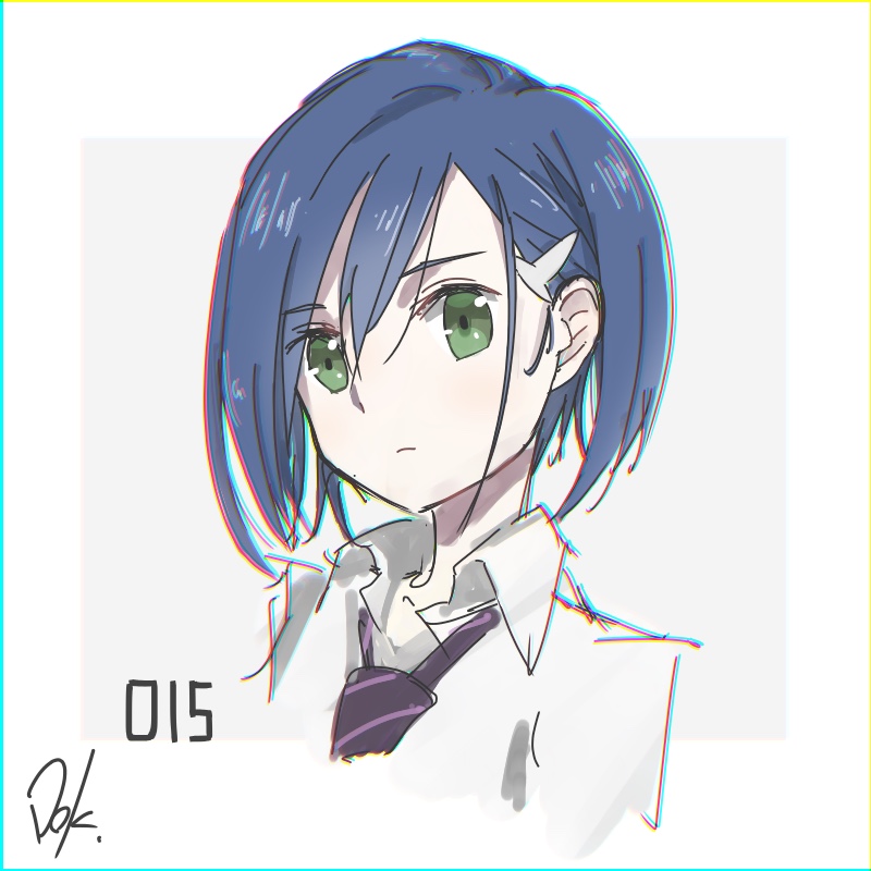 ichigo (darling in the franxx) drawn by dokkoisho_pxv