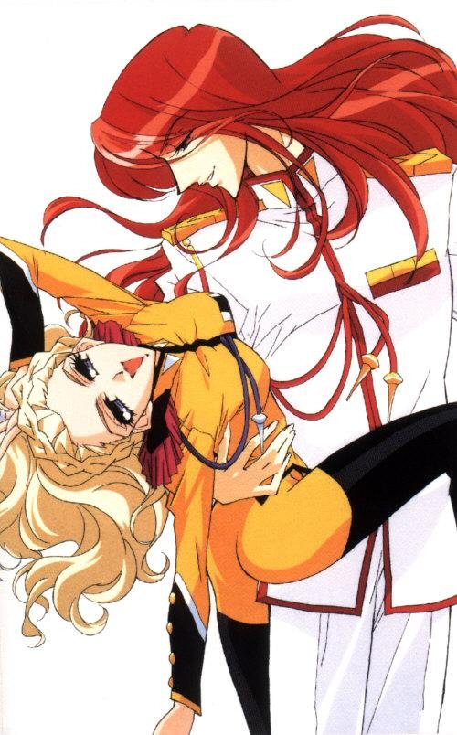 kiryuu touga and kiryuu nanami (shoujo kakumei utena) drawn by hasegawa_shin'ya