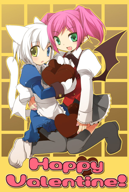thoto and ojousama (original) drawn by kamiyoshi_rika